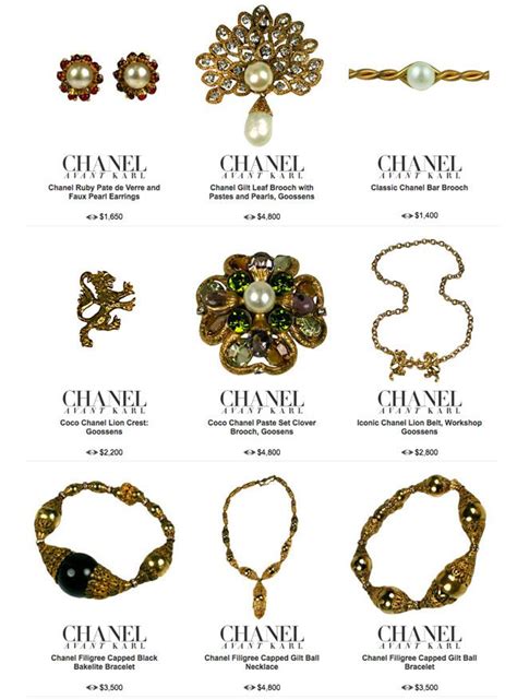 vintage coco chanel jewelry|Coco Chanel jewelry original.